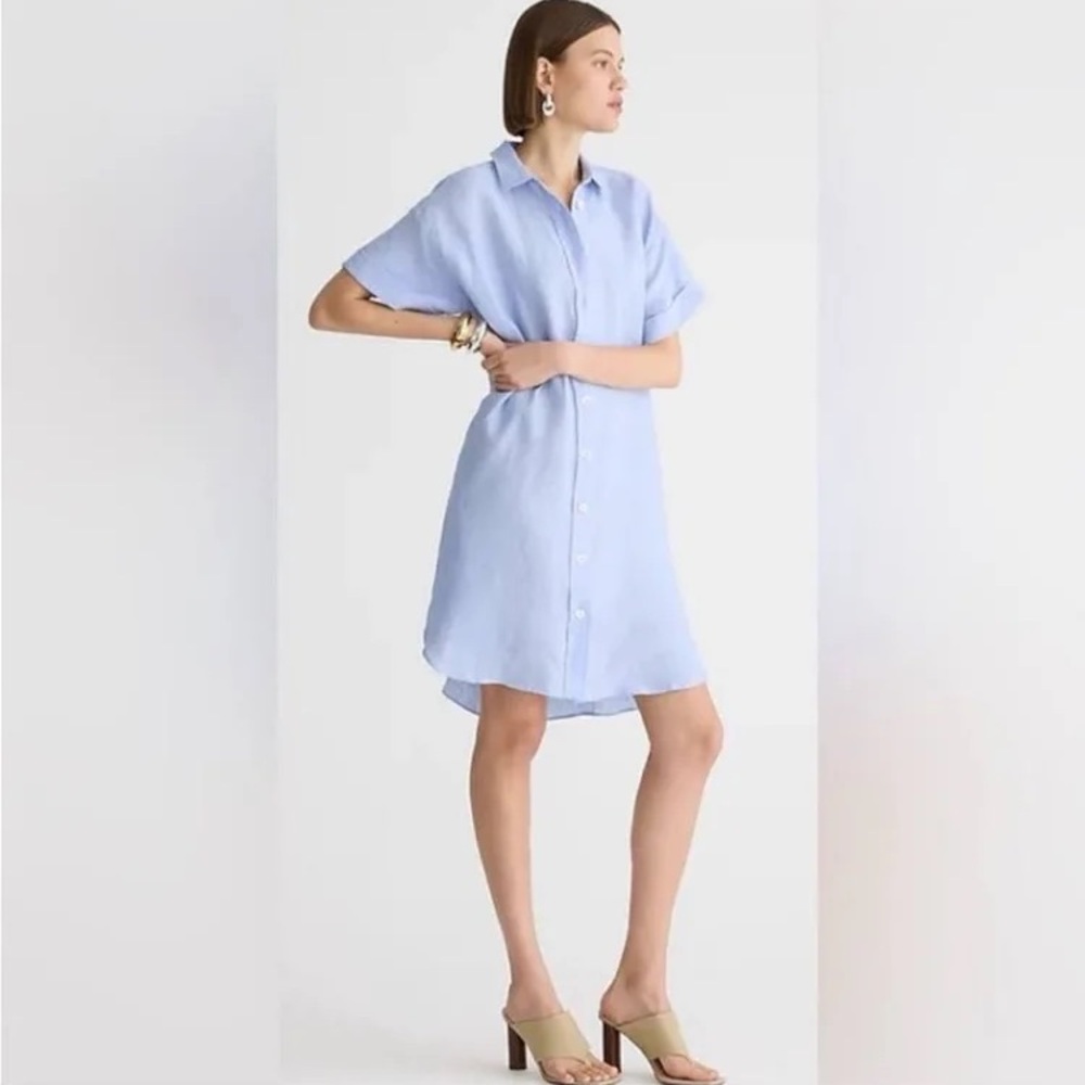 J Crew Linen Dress